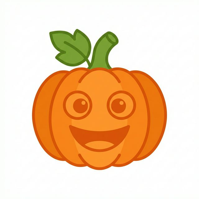 Happy Smiling Pumpkin